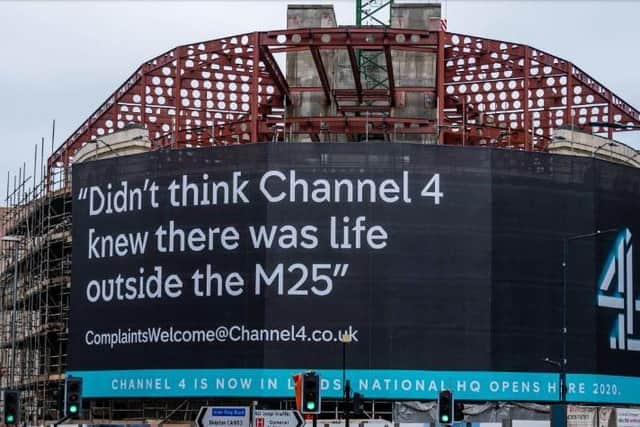 Channel 4 is moving into the Majestic in Leeds. Picture: James Hardisty.