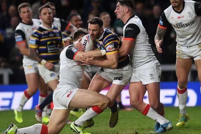 Leeds Rhinos' Luke Gale, pictur in action against Toronto Wolfpack earlier this year.
Picture: Jonathan Gawthorpe.
