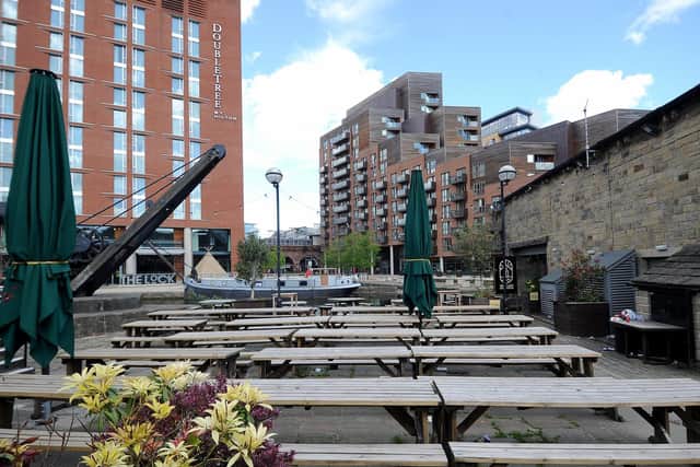 Pub with beer gardens are expected to be the first venues in open, the Environment Secretary has said