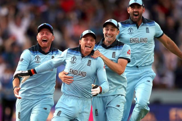 MAGIC MOMENTS: Last summer proved a memorable one for England cricket, the one-day team winning the World Cup Final in thrilling fashion against New Zealand at Lord's. Picture: Nick Potts/PA