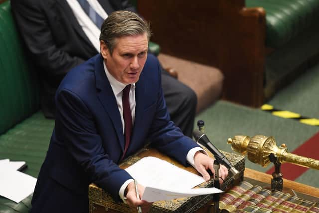 Sir Keir Starmer has asked probing questions at Prime Minister's Questions despite the lockdown.