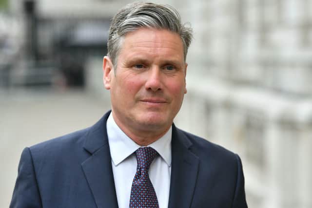 Sir Keir Starmer replaced Jeremy Corbyn as Labour leader just last month.