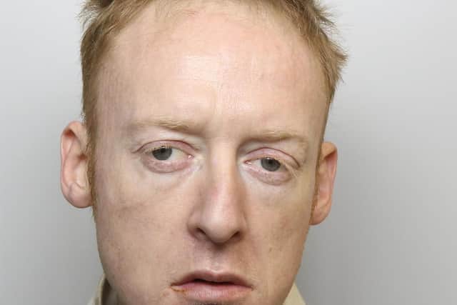 David Mountain was jailed for 20 months for burglary at his father's home in Leeds during lockdown.