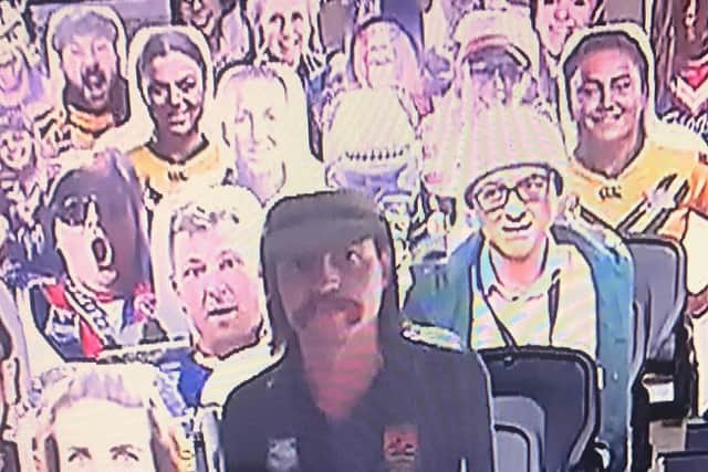 Dominic Cummings made a surprise 'appearance' at an NRL game.