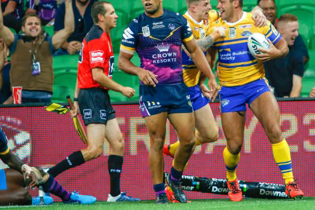 Leeds Rhinos' 2018 World Club Challenge toie in Melbourne was played under the two-refs system. Picture by Brendon Ratnayake/SWpix.com