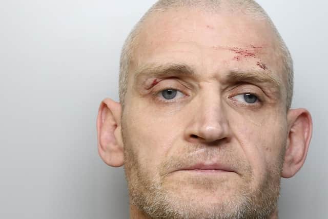 Andrew Bedford was jailed for stealing from houseboat on Leeds and Liverpool Canal.
