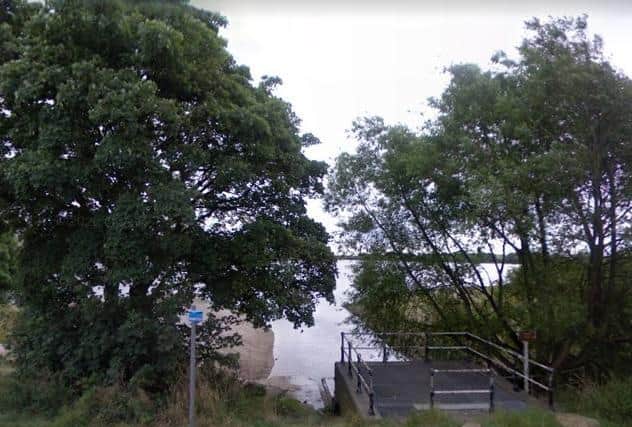 A young girl had to be rescued from the reservoir in Tingley. Photo: Google Maps.