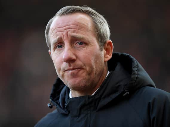 HURDLE - Ex Leeds United man and Charlton Athletic boss Lee Bowyer says he will be without a trio of players, including star man Lyle Taylor, when games resume in the Championship. Pic: Getty