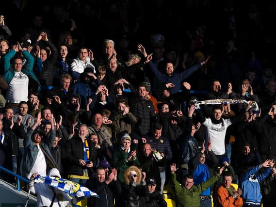 LOCKED OUT - Elland Road, if its use is deemed safe, will be empty of fans when Leeds United return to action. Pic: Getty.