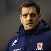 WELCOME - Jonathan Woodgate wants Middlesbrough to finish their season on the pitch as soon as it is safe to do so. Pic: Getty