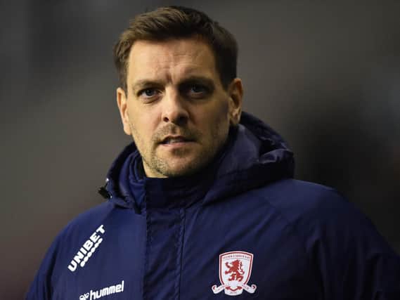WELCOME - Jonathan Woodgate wants Middlesbrough to finish their season on the pitch as soon as it is safe to do so. Pic: Getty