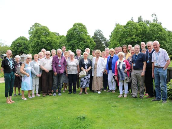 Some of the 400 volunteers who support the work of Martin House Children's Hospice in Leeds