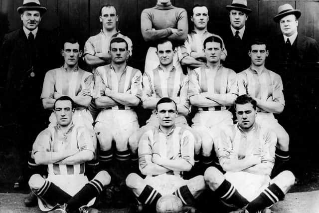 MEMORIES: The Leeds United 1924 side. Picture by Varleys.