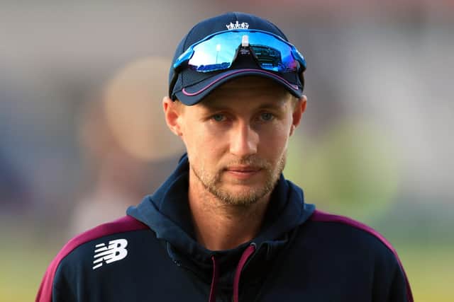 England's Joe Root.