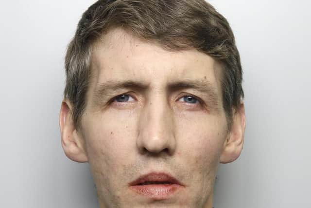 Burglar Damien Wood was jailed for two years