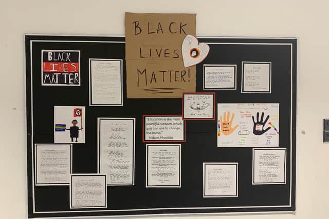 Pupils at Khalsa Science Academy have written 'I Have A Dream' inspired poems to raise awareness for the Black Lives Matter movement.