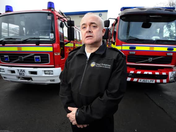 Dave Walton, West Yorkshire Fire and Rescue Service.