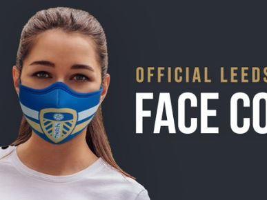 Leeds United Mask Snood Face Covering Scarf Gator Mask LUFC Rhinos Leeds Utd
