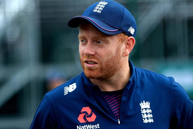 England's Jonny Bairstow: Welcome break. Picture: PA
