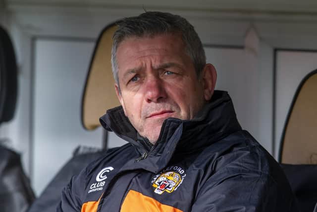 15 March 2020 ..... Castleford Tigers v St Helens. Super League.
Tigers head coach Daryl Powell. Picture Tony Johnson