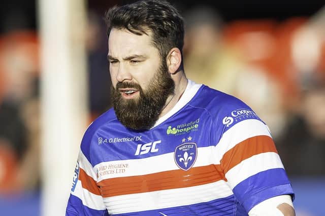 Craig Huby: In Wakefield Trinity days. Picture: SWPix