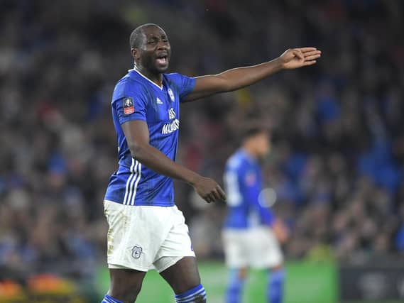 NINETY-EIGHT NOT OUT: For Cardiff City centre-back and former Leeds United captain Sol Bamba. Photo by Stu Forster/Getty Images.