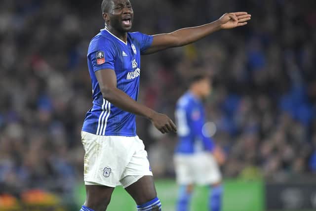 NINETY-EIGHT NOT OUT: For Cardiff City centre-back and former Leeds United captain Sol Bamba. Photo by Stu Forster/Getty Images.