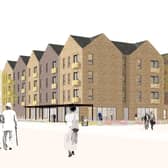 An artist impression of what the scheme will look like.