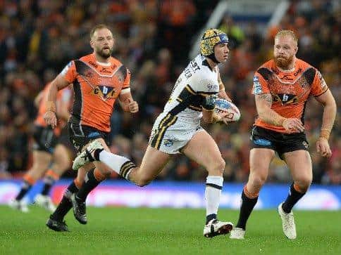 Jack Walker starred for Rhinos in the 2017 Grand Final against Castleford Tigers. Picture by Bruce Rollinson.