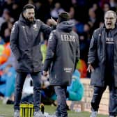SCENES - Marcelo Bielsa's Leeds United technical area is a hive of activity. Pic: Getty