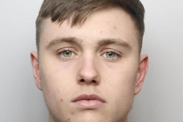 Joe Faunthorpe was sent to a young offender institution for 18 months.