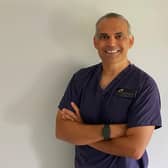 Eye surgeon Shafiq Rehman, of Optegra Eye Hospital Yorkshire, which has clinics in Leeds and Bradford.