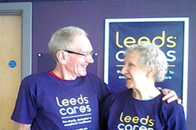 Grace and Andrew Burns have raised thousands for Leeds Cares over the years.