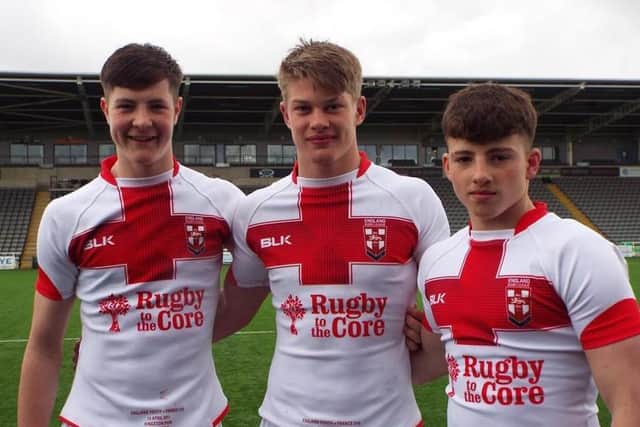 Riley Dean, Morgan Smithies and Amir Bourouh.