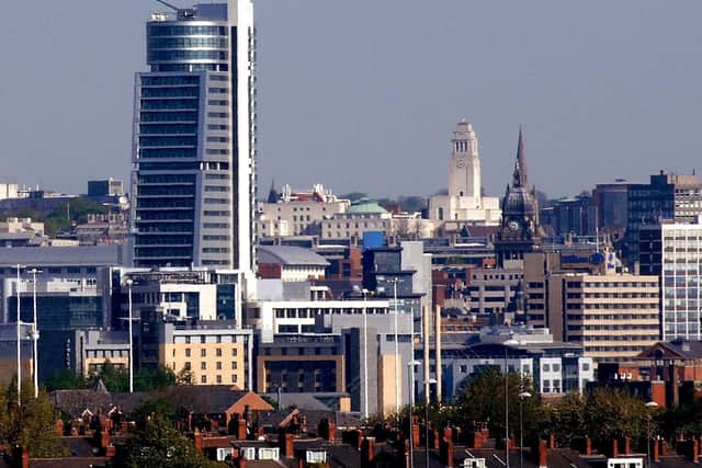 Leeds is predicted to create 34,000 jobs.