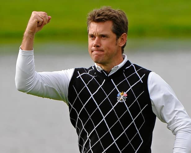 FOCUS - Lee Westwood sank a 40-foot putt after an overnight delay at the 2010 Ryder Cup at Celtic Manor. Pic: Getty