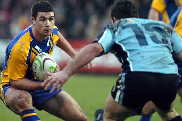 Richie Mathers playing for Leeds Rhinos in 2006.