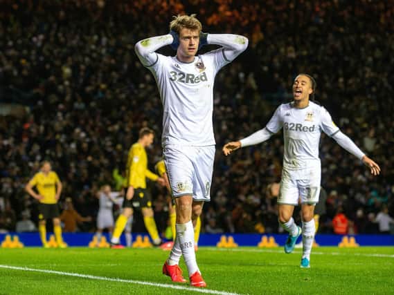 UNRECEPTIVE - Leeds United's Patrick Bamford was in no mood to listen to the view that he should be silent on issues he cares about.