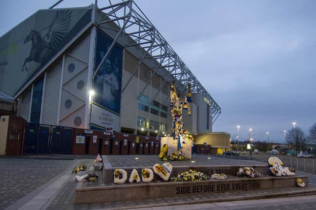STAY CLEAR - Leeds United fans have been asked to stay away from Elland Road during the club's vital Championship promotion bid