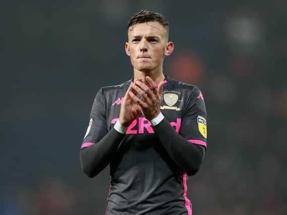 LOVED - Leeds United fans have taken to Ben White in a big way thanks to his ice-cool performances in defence, while on loan from Brighton and Hove Albion. Pic: Getty