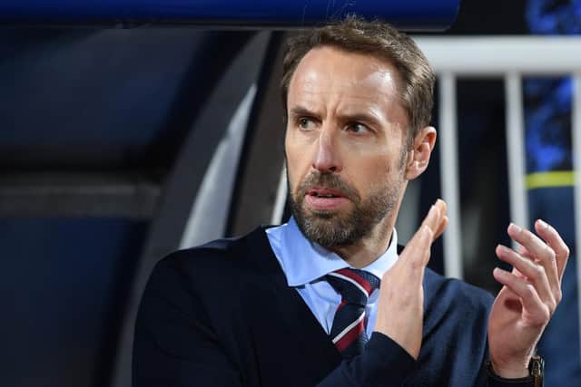 ASSESSING: England boss Gareth Southgate. Photo by Michael Regan/Getty Images.