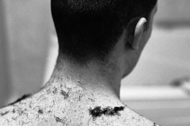 Among images Emily has captured so far is this one of a lockdown hair cut.

Picture: Emily Ryalls