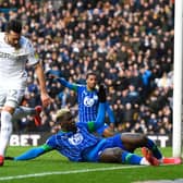 SMASH AND GRAB: Leeds United winger Jack Harrison sees an opportunity go begging in February's 1-0 reverse at home to Wigan Athletic. Photo by George Wood/Getty Images.