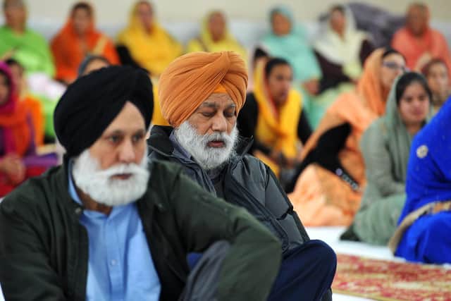 The Sikh community across Yorkshire is backing the BlackLivesMatter movement.