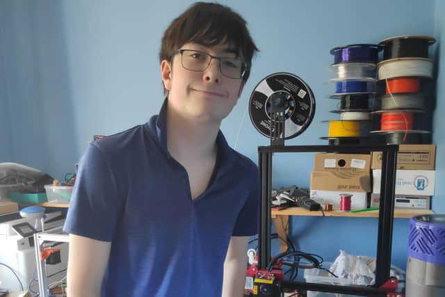 How a Leeds teenager used scholarship money to make PPE for NHS staff