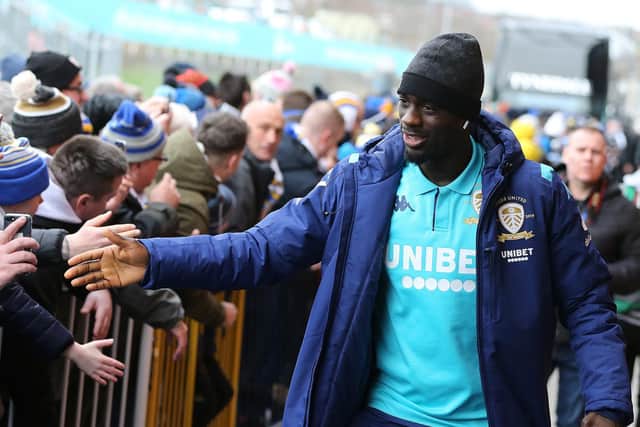 FRUSTRATION - Jean-Kevin Augustin's Leeds United career hasn't got off the ground since he stepped off a private jet in January.