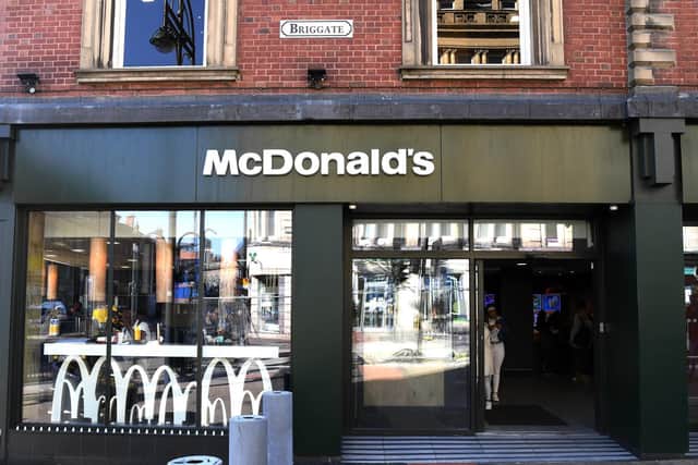 McDonald's Briggate.