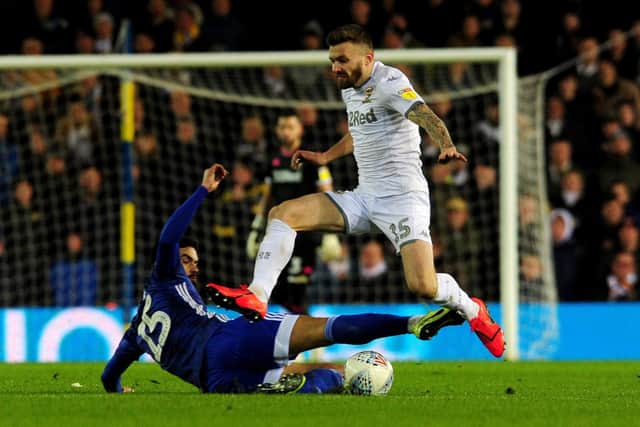 Luke Gale is looking forward to seeing Leeds United return to Championship action this Sunday. Picture: Simon Hulme