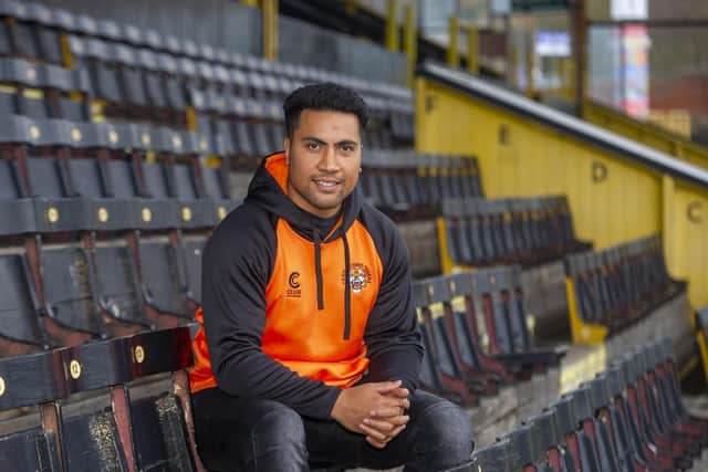 Sosaia Feki could make his debut in Tigers' first game after coronavirus. Picture by Tony Johnson.