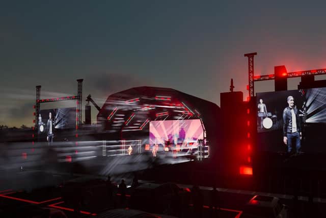 Artist mock-up
Live Nation/PA